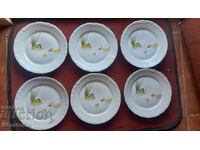 Porcelain, service, Izida, plates, children's scenes, fairy tales