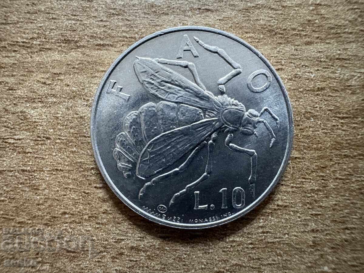 Σαν Μαρίνο - 10 λίρες (1974) Σαν Μαρίνο - 10 λίρες (1974)