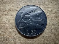 Сан Марино - 50 лири (1975) - Любов към животните