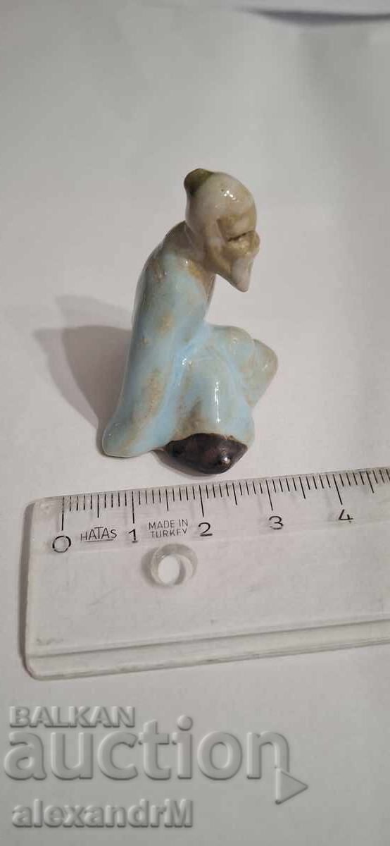 Chinese ceramic figurine, "mudman" type with price 5.00 BGN | € 2.56 Chinese ceramic figurine, "mudman" type with price 5.00 BGN | € 2.56
