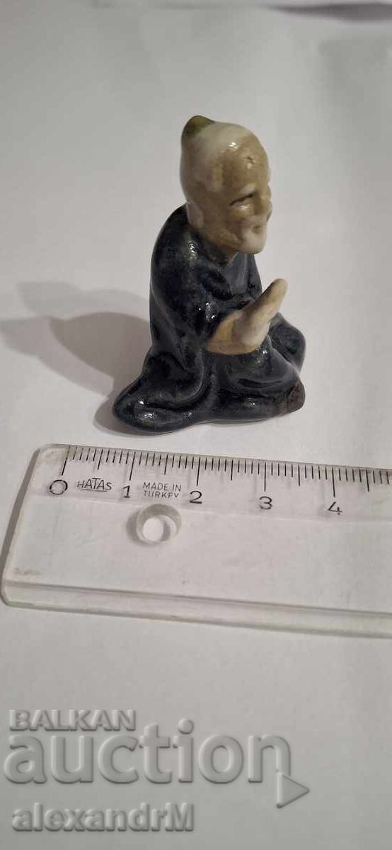 Chinese ceramic figurine, "mudman" type with price 5.00 BGN | € 2.56 Chinese ceramic figurine, "mudman" type with price 5.00 BGN | € 2.56