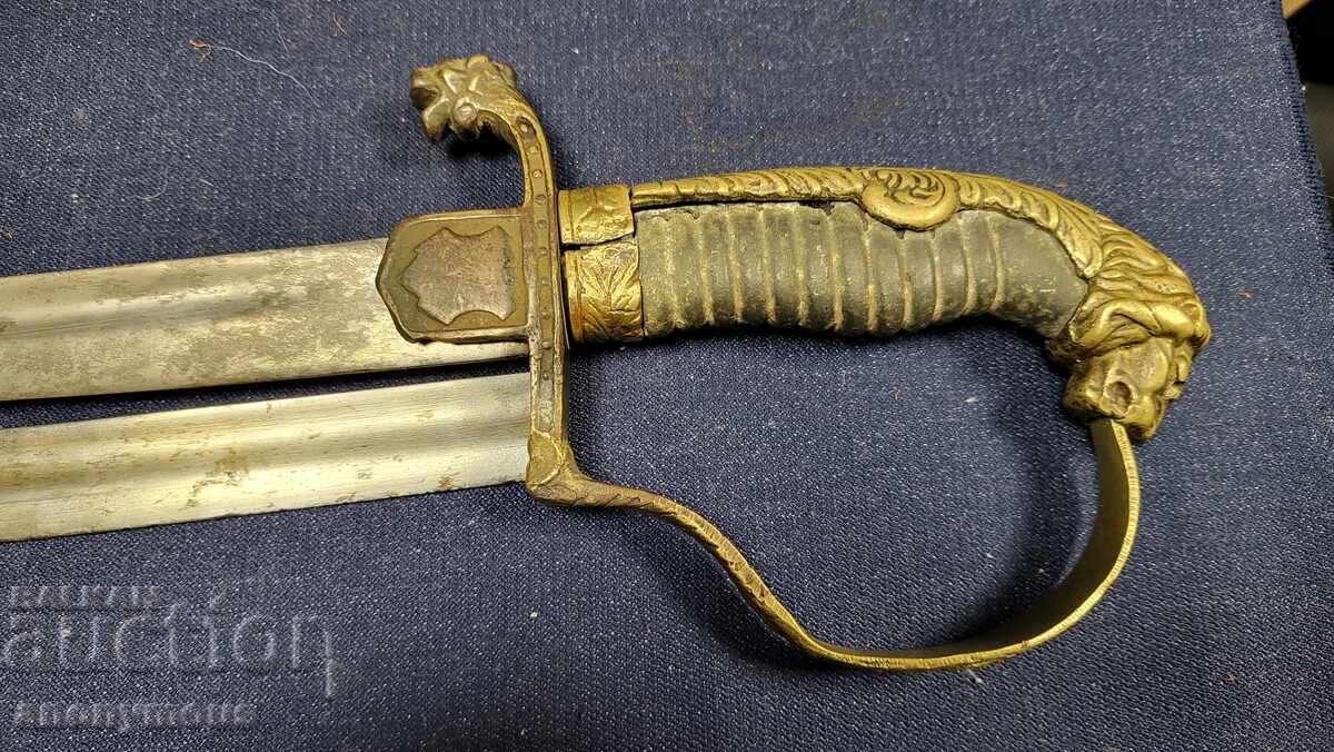 Sabie de ofițer bulgară Borisova DKV cu preț 475.00 BGN | € 242.86 Sabie de ofițer bulgară Borisova DKV cu preț 475.00 BGN | € 242.86