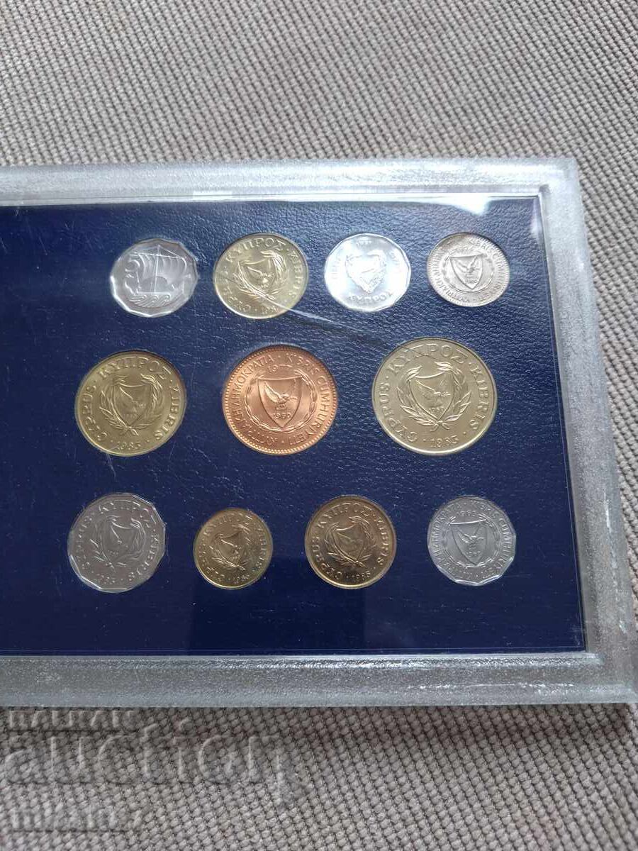 Livrarea Set de monede Cipru Livrarea Set de monede Cipru