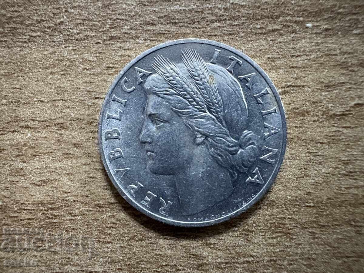 Italia - 1 liră (1949) cu preț € 1.15 | 2.25 BGN