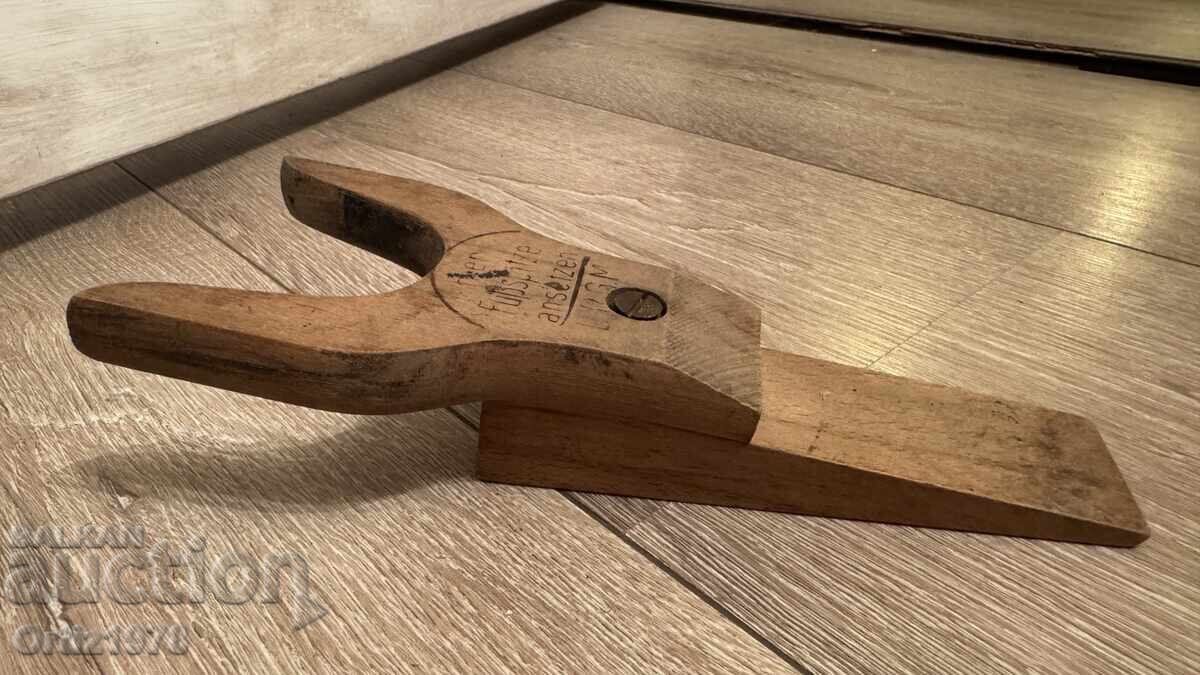 Antique wooden shoe rack - Third Reich with price 147.00 BGN | € 75.16