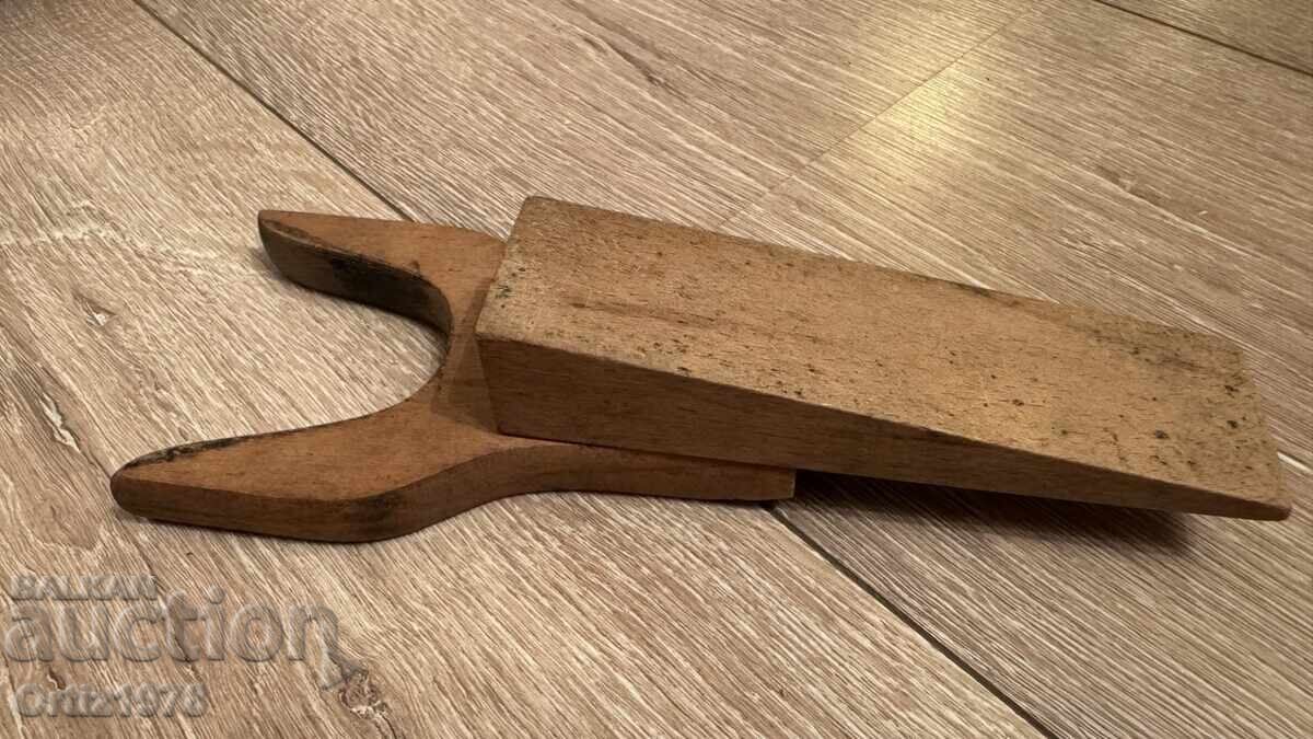 Antique wooden shoe rack - Third Reich - 6