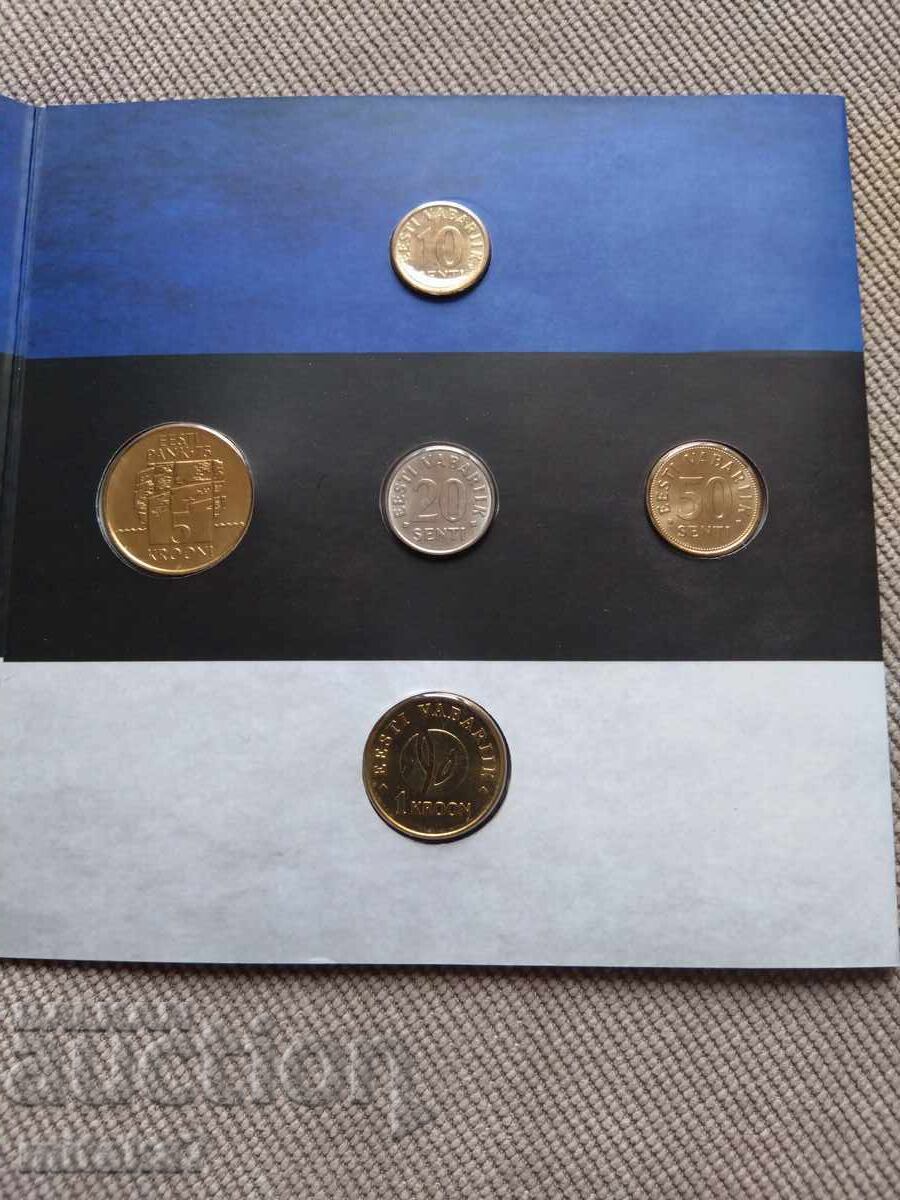 Δημοπρασία Σετ νομισμάτων Εσθονίας