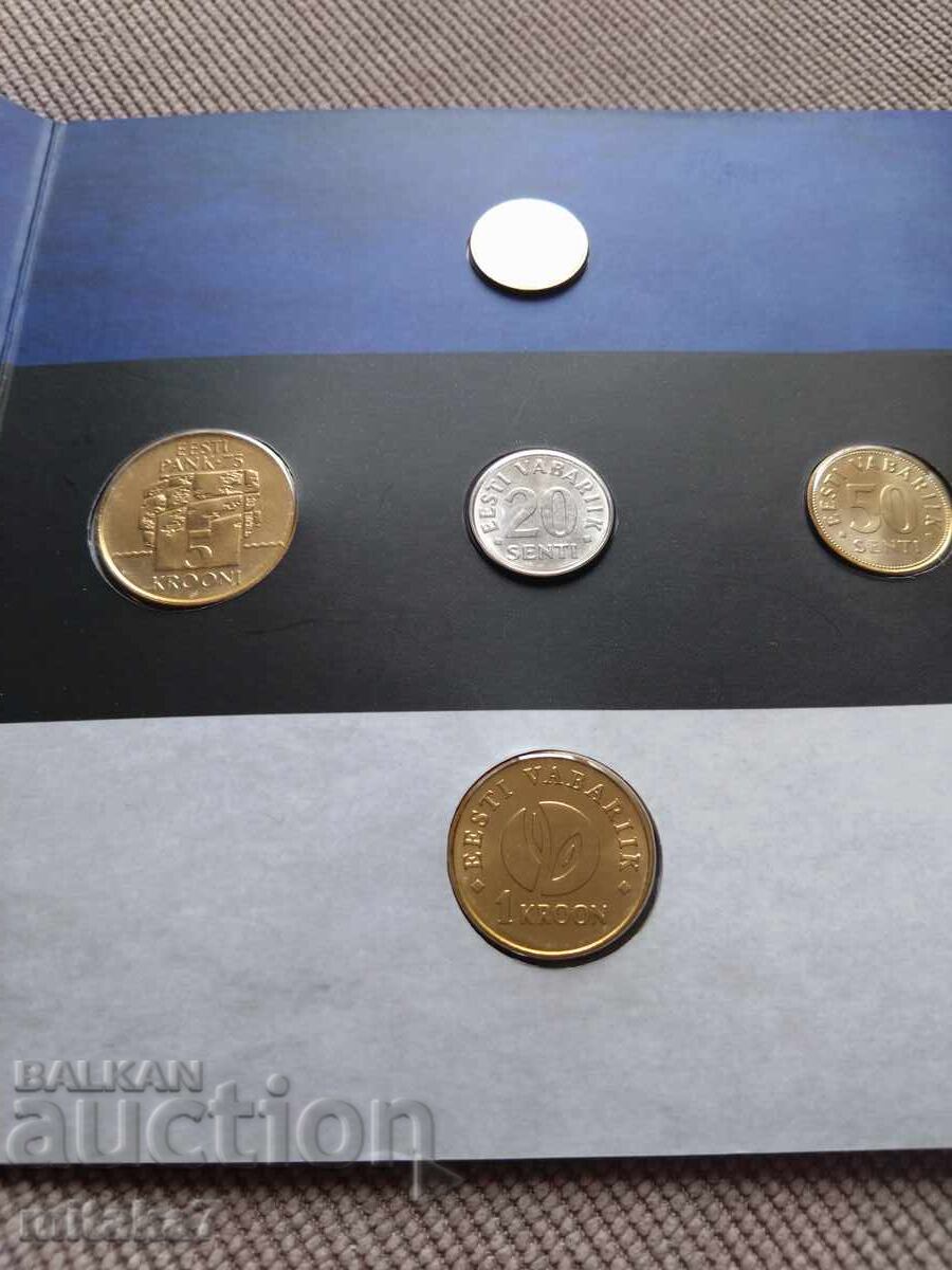 Delivery of Estonian Coin Set Delivery of Estonian Coin Set
