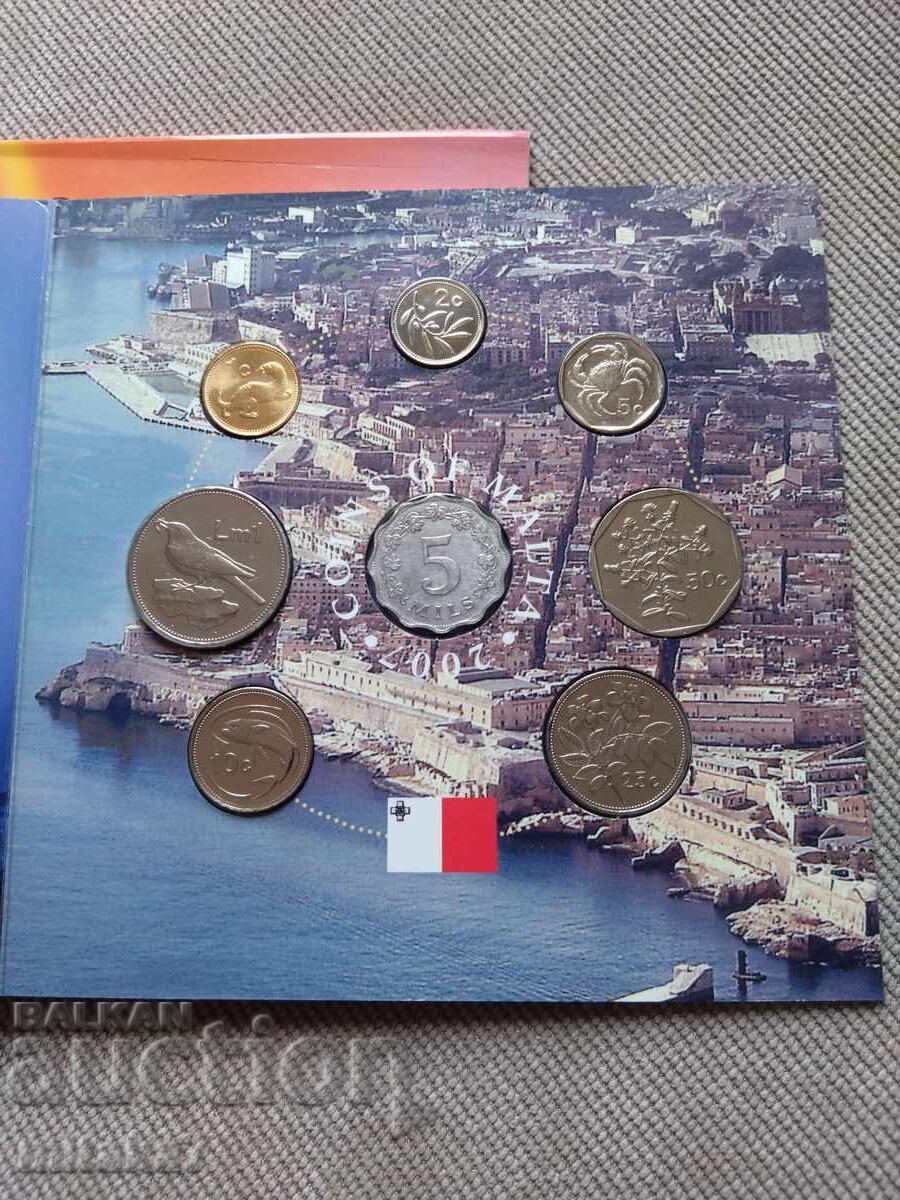 Δημοπρασία Σετ νομισμάτων 2007, Μάλτα