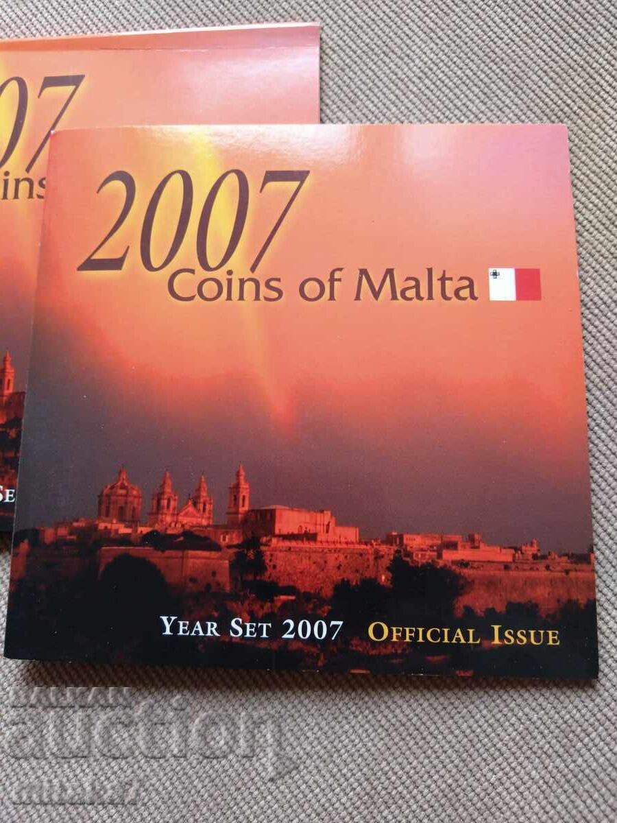 Set monede 2007, Malta