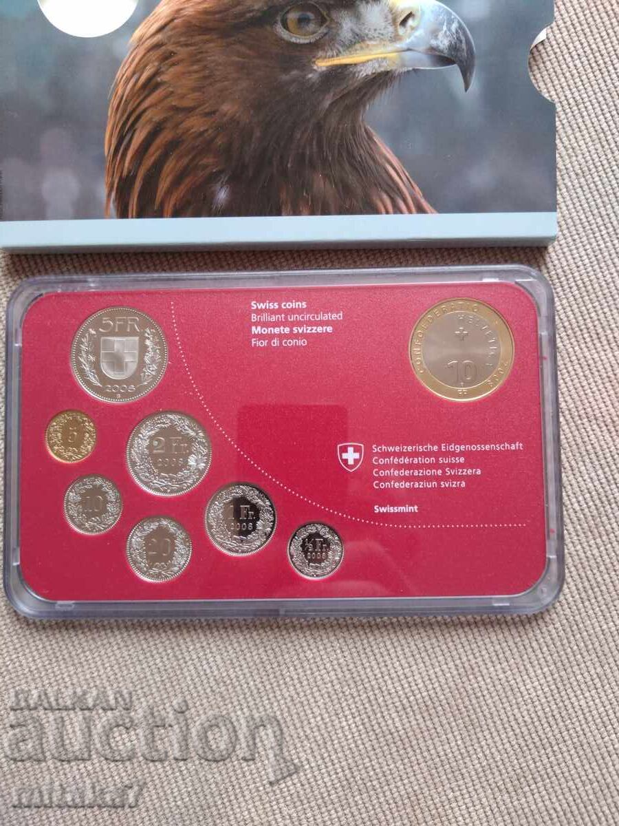 Set monede 2008, Elveția - 5 Set monede 2008, Elveția - 5