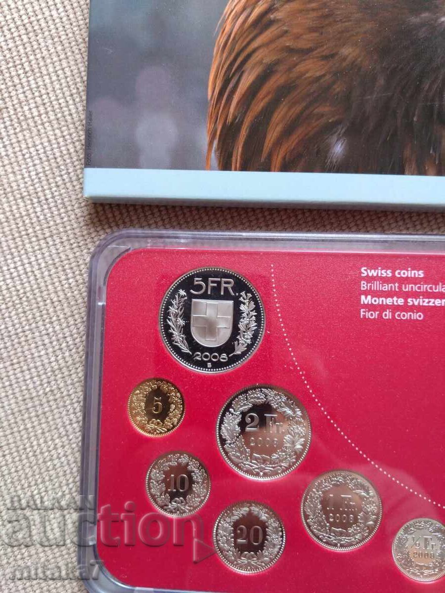 Set monede 2008, Elveția - 7 Set monede 2008, Elveția - 7
