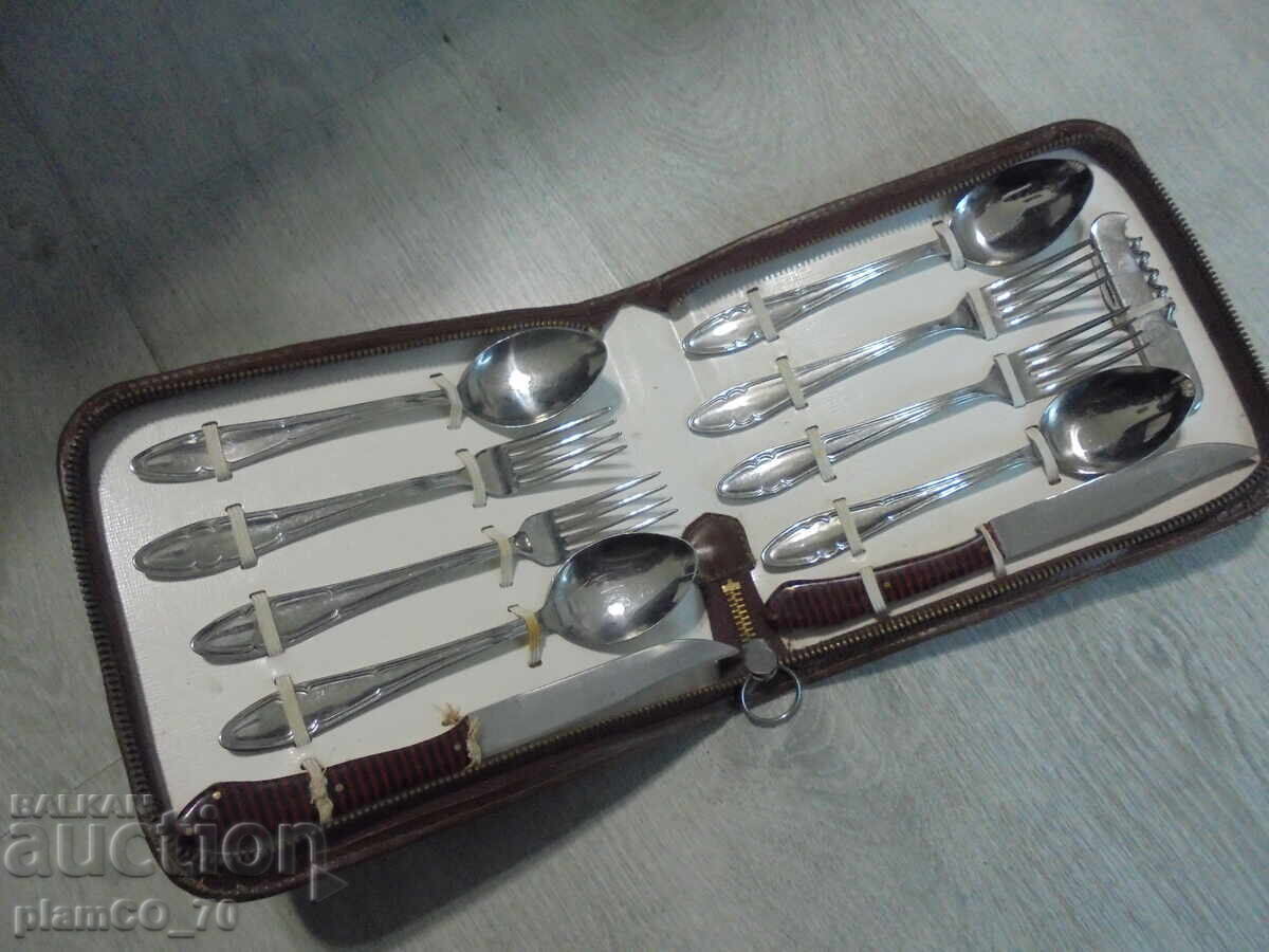 №*8401 Стар туристически комплект прибори – 1300 г. България №*8401 Стар туристически комплект прибори – 1300 г. България