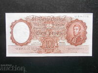 ARGENTINA, 100 de pesos, 1963