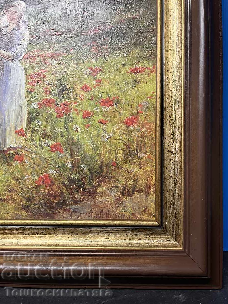 Tablou de Ernest Charles Walbourn cu preț 280.00 BGN | € 143.16 Tablou de Ernest Charles Walbourn cu preț 280.00 BGN | € 143.16