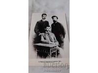 Пощенска картичка Яворов с Герджиков и Стаматов 1904 г.