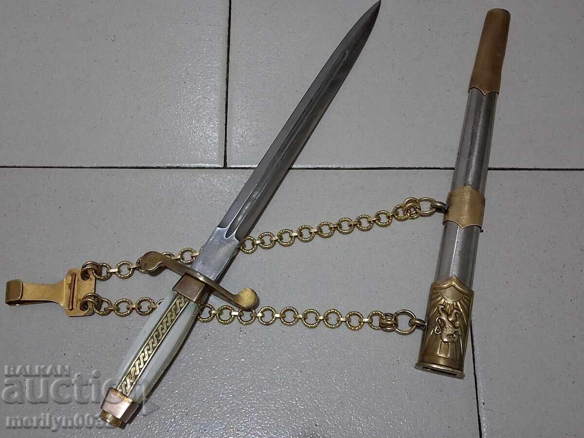 Auction  General military officer's kortik, dagger knife with kaniya