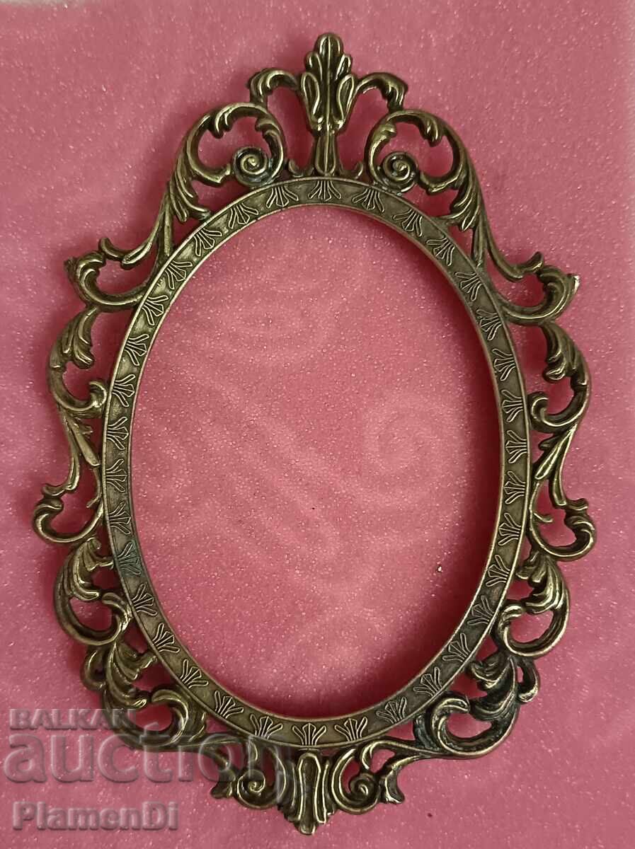 Δημοπρασία Αντίκα μπρούτζινο πλαίσιο Δημοπρασία Αντίκα μπρούτζινο πλαίσιο