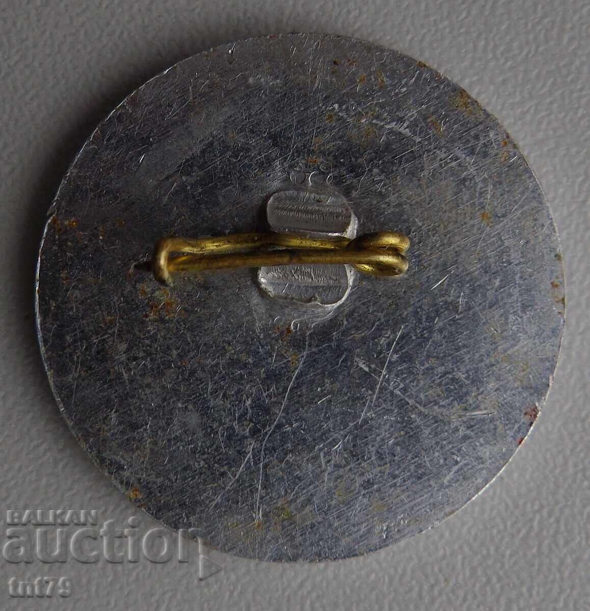 Badge: 30g. refrigerated railway transport BDZ Sofia city with price 15.00 BGN | € 7.67