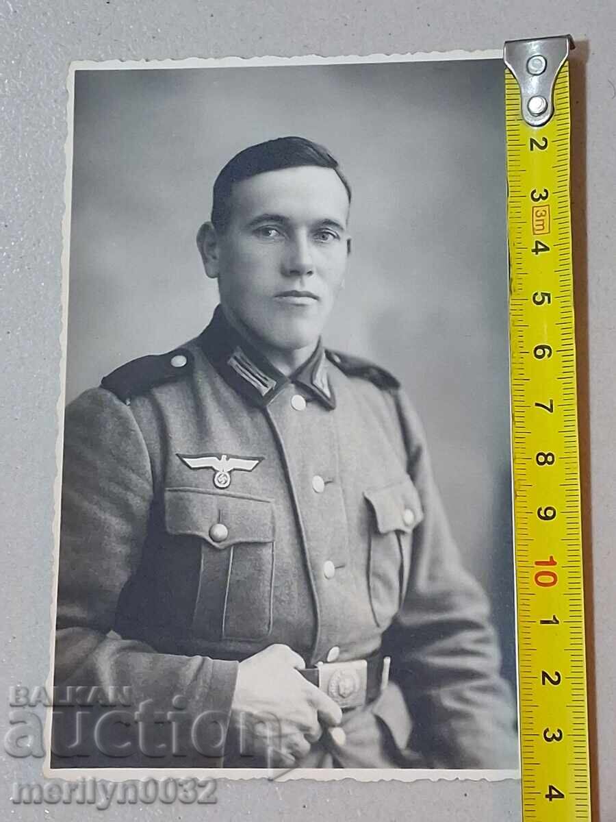 Delivery of Photo German soldier WW2 Wehrmacht Third Reich ORIGINAL Delivery of Photo German soldier WW2 Wehrmacht Third Reich ORIGINAL
