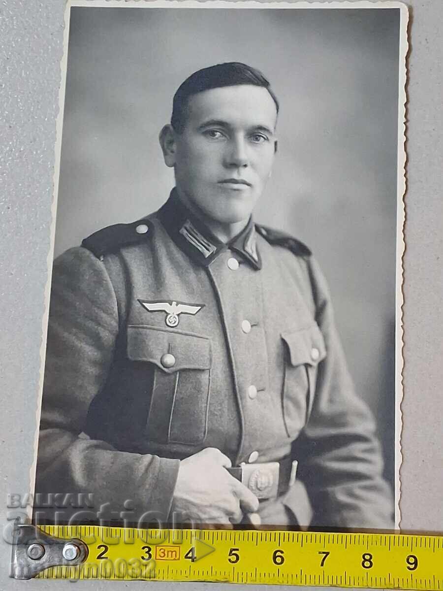 Photo German soldier WW2 Wehrmacht Third Reich ORIGINAL - 5 Photo German soldier WW2 Wehrmacht Third Reich ORIGINAL - 5