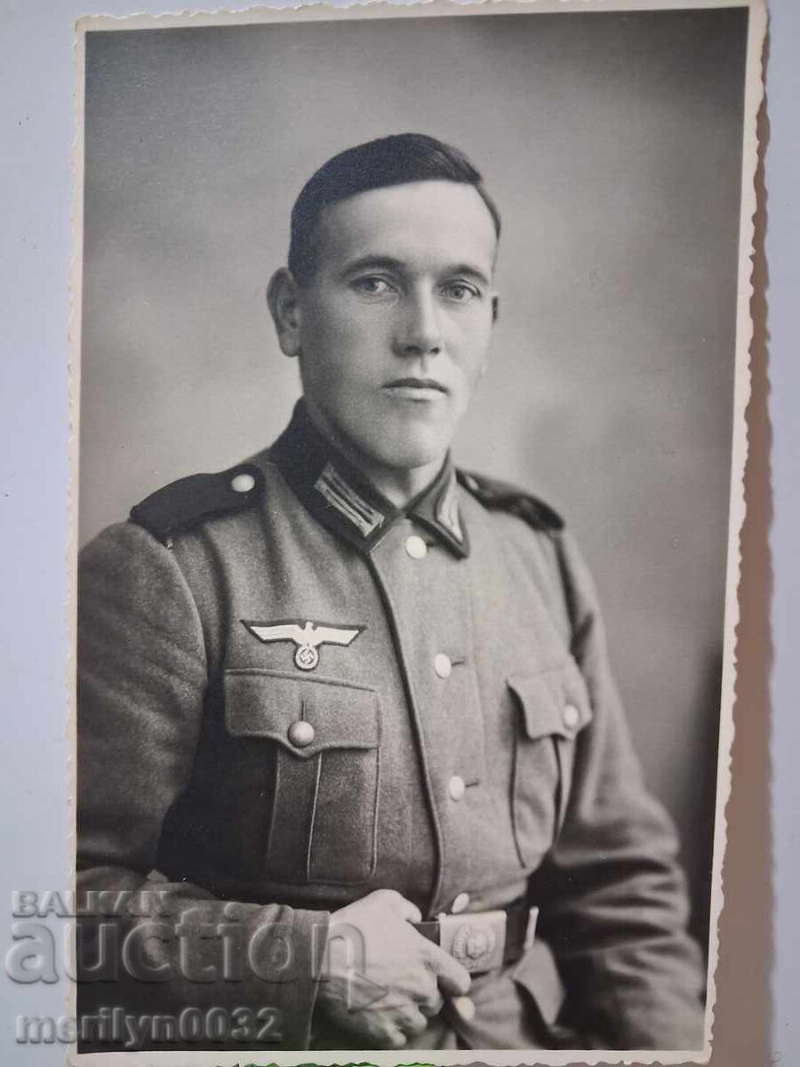 Photo German soldier WW2 Wehrmacht Third Reich ORIGINAL Photo German soldier WW2 Wehrmacht Third Reich ORIGINAL