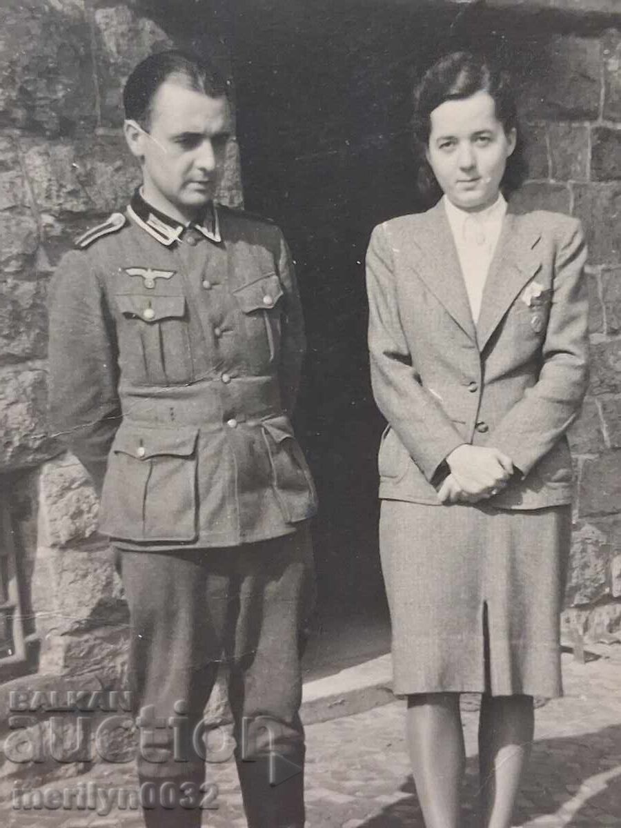 Φωτογραφία Γερμανού στρατιώτη WW2 Wehrmacht Τρίτο Ράιχ ΑΥΘΕΝΤΙΚΗ με τιμή 29.00 BGN | € 14.83