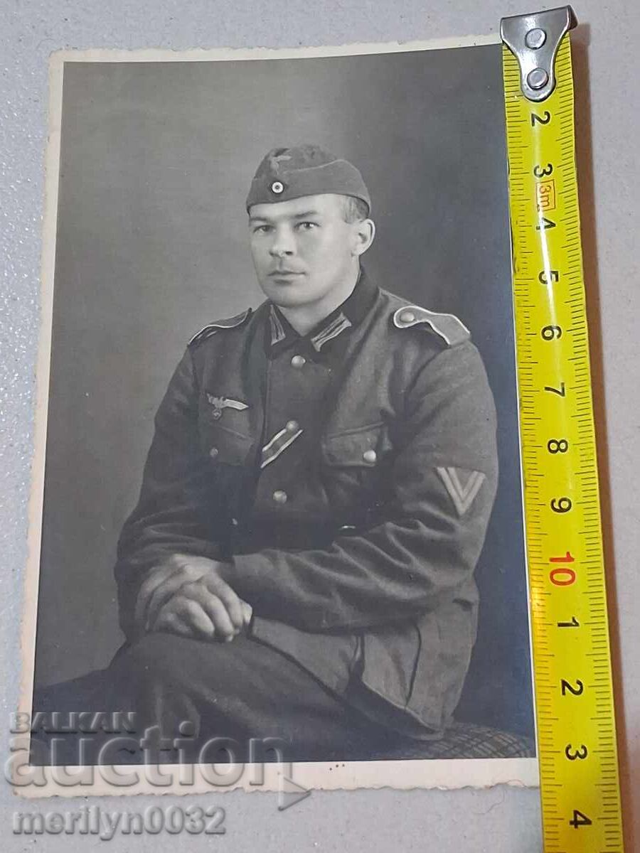 Παράδοση Φωτογραφία Γερμανού στρατιώτη WW2 Wehrmacht Τρίτο Ράιχ ΑΥΘΕΝΤΙΚΗ