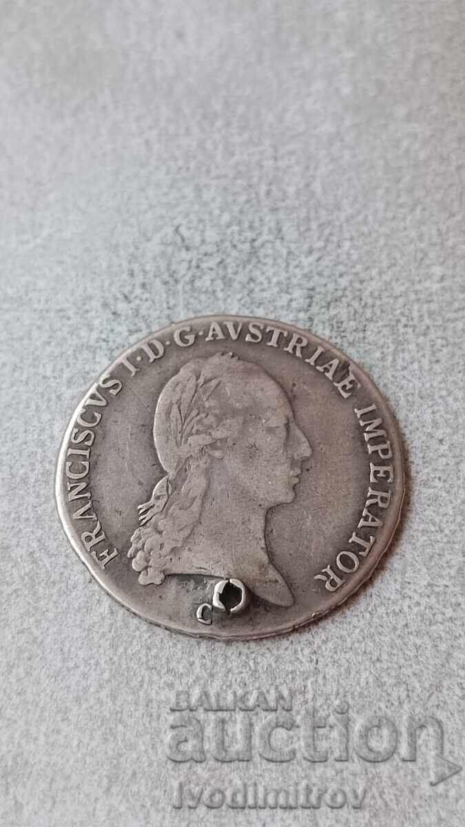 Austria 1/2 Thaler 1809 with price 26.45 BGN | € 13.52