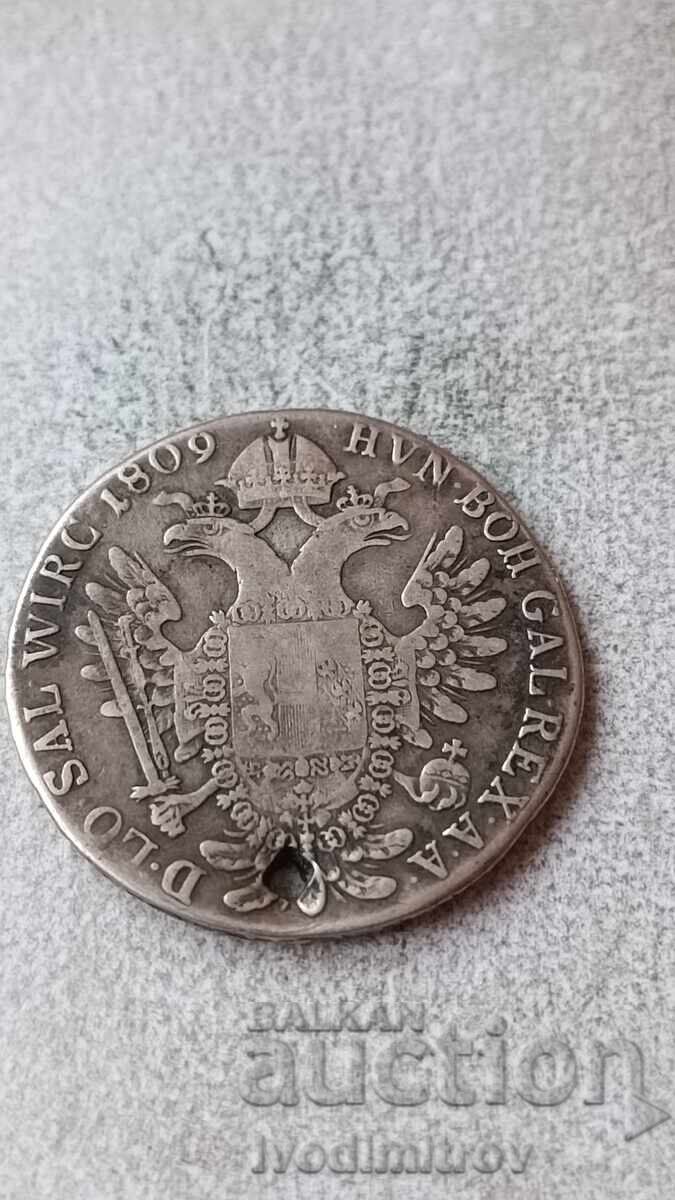 Austria 1/2 Thaler 1809