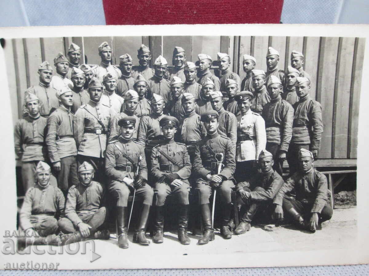 SOLDIERS, CADETS GROUP PHOTO with price 20.00 BGN | € 10.23