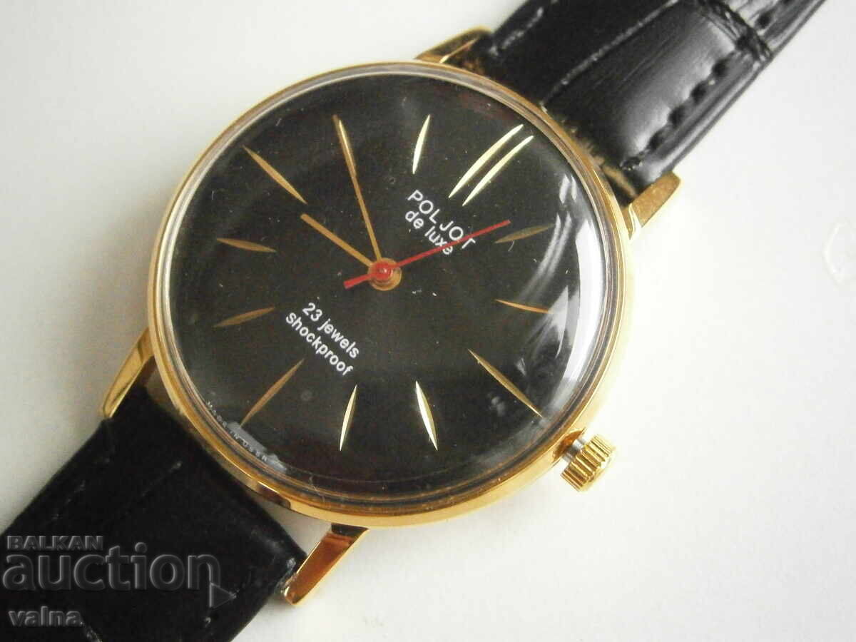 POLJOT de luxe, 23 jewels, 2209, USSR! Нов часовник! с цена 195.00 лв. | € 99.70