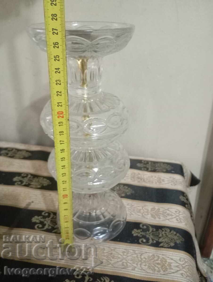 Аукцион Кристален свещник