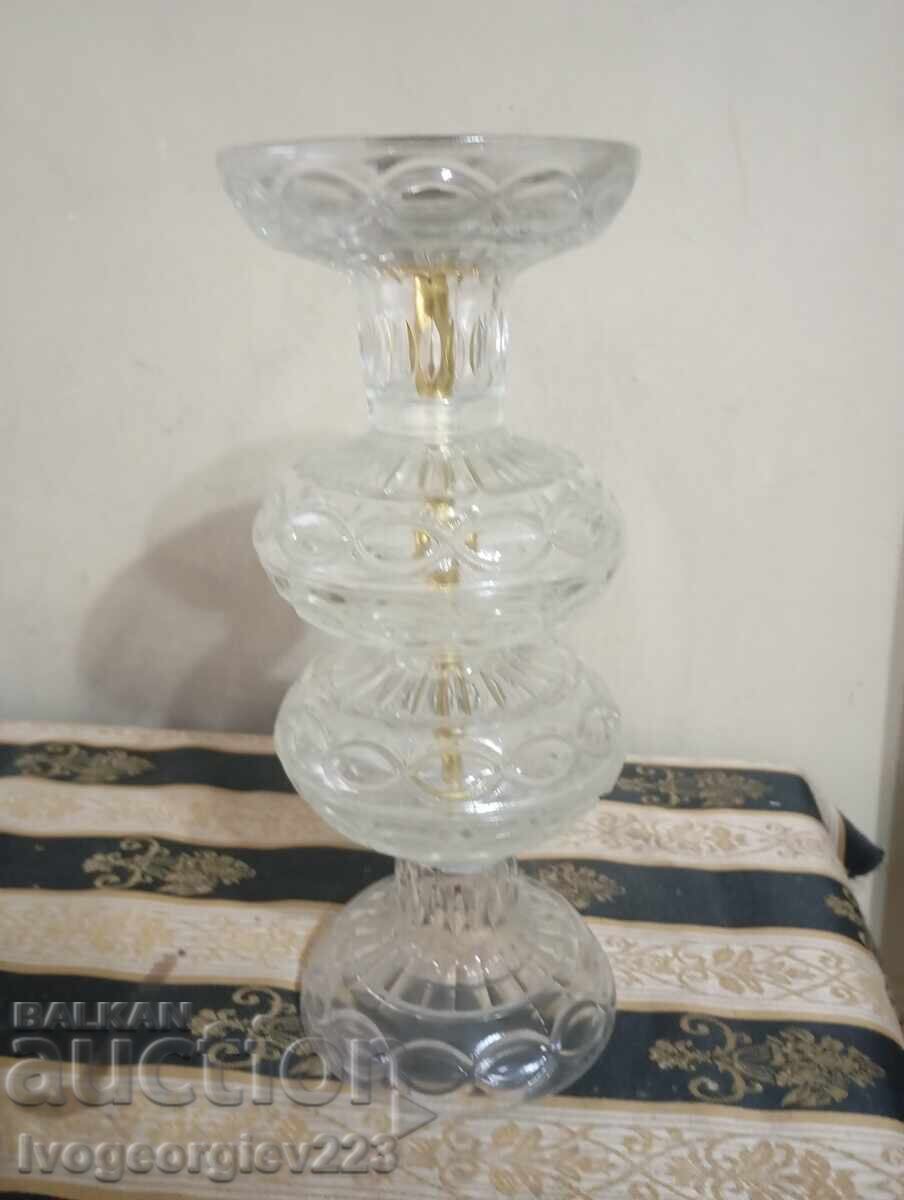 Кристален свещник