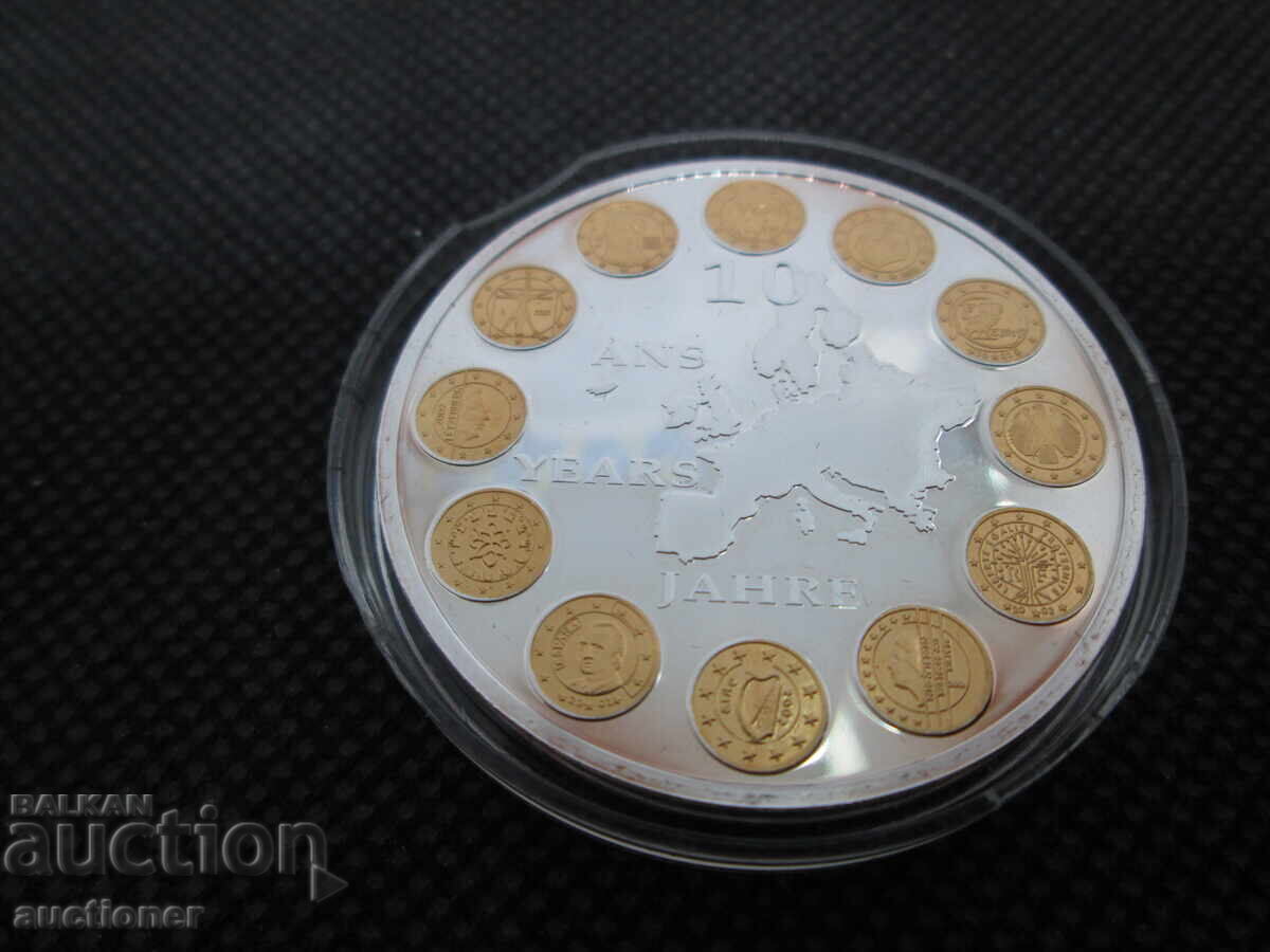 ΕΥΡΩ ΜΕΤΑΛΛΙΟ 10 ΧΡΟΝΩΝ, ΕΠΕΤΕΙΟΣ 1ΗΣ ΕΚΔΟΣΗΣ 2008 - 5