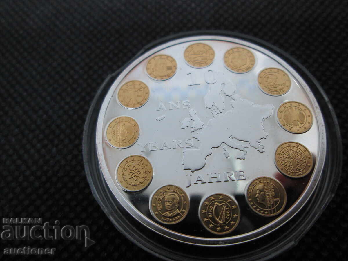 ΕΥΡΩ ΜΕΤΑΛΛΙΟ 10 ΧΡΟΝΩΝ, ΕΠΕΤΕΙΟΣ 1ΗΣ ΕΚΔΟΣΗΣ 2008 - 7