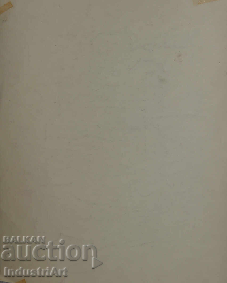 Πίνακας με μελάνι, αφηρημένη εικαστική σύνθεση γυμνών σωμάτων, 1987 - 6 Πίνακας με μελάνι, αφηρημένη εικαστική σύνθεση γυμνών σωμάτων, 1987 - 6