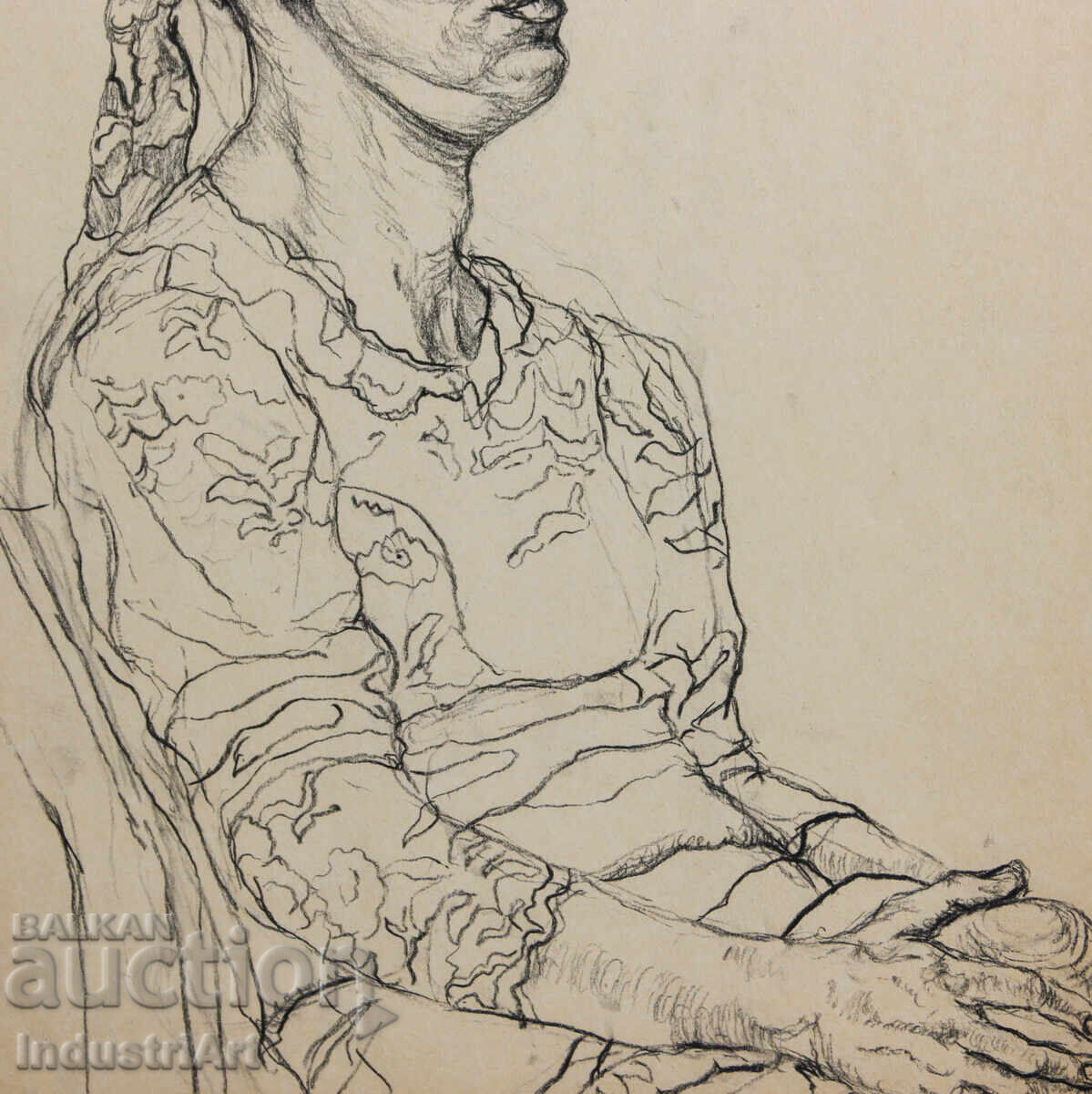 Σχέδιο με μολύβι γυναικείο πορτρέτο - 5 Σχέδιο με μολύβι γυναικείο πορτρέτο - 5