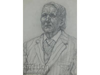 Рисунка молив портрет на мъж