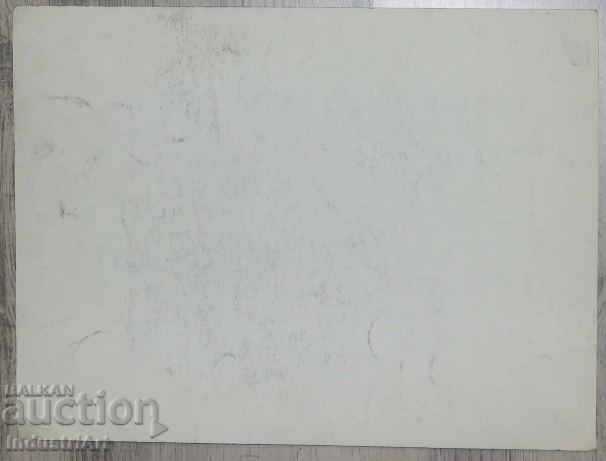 Pencil drawing portrait of a woman - 6