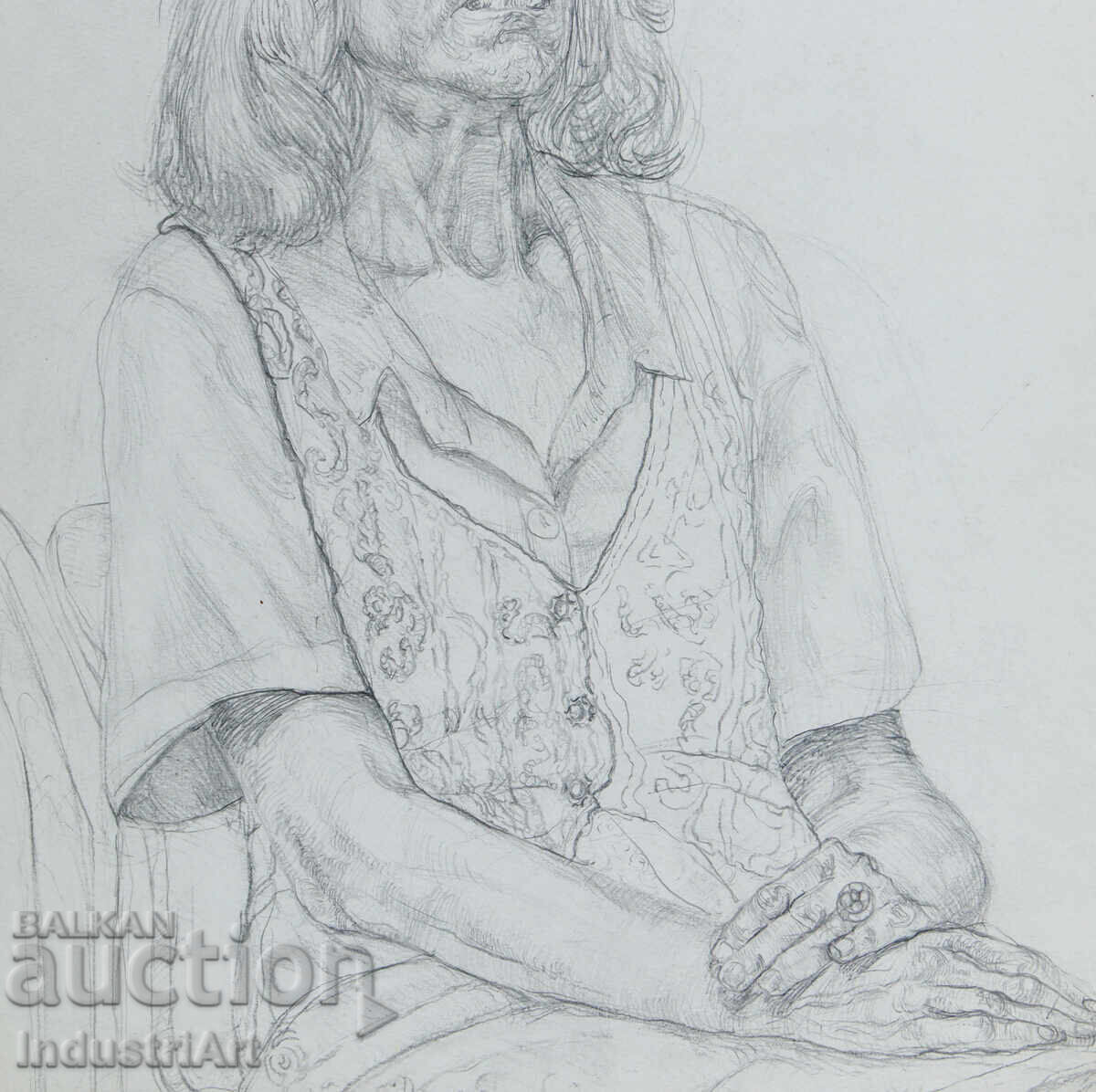 Pencil drawing portrait of a woman - 5 Pencil drawing portrait of a woman - 5