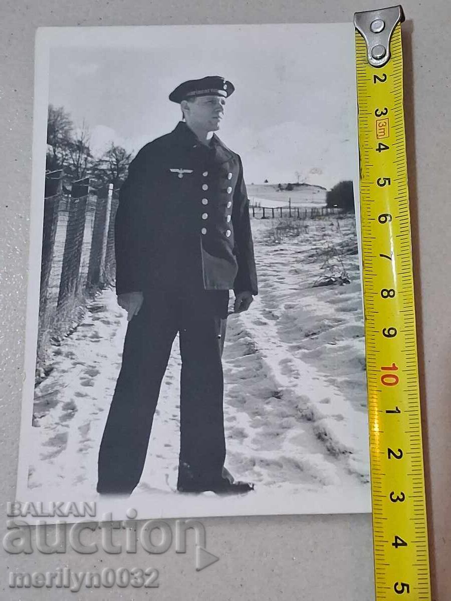 Δημοπρασία Φωτογραφία Γερμανού στρατιώτη WW2 Kriegsmarine Wehrmacht ΑΥΘΕΝΤΙΚΗ