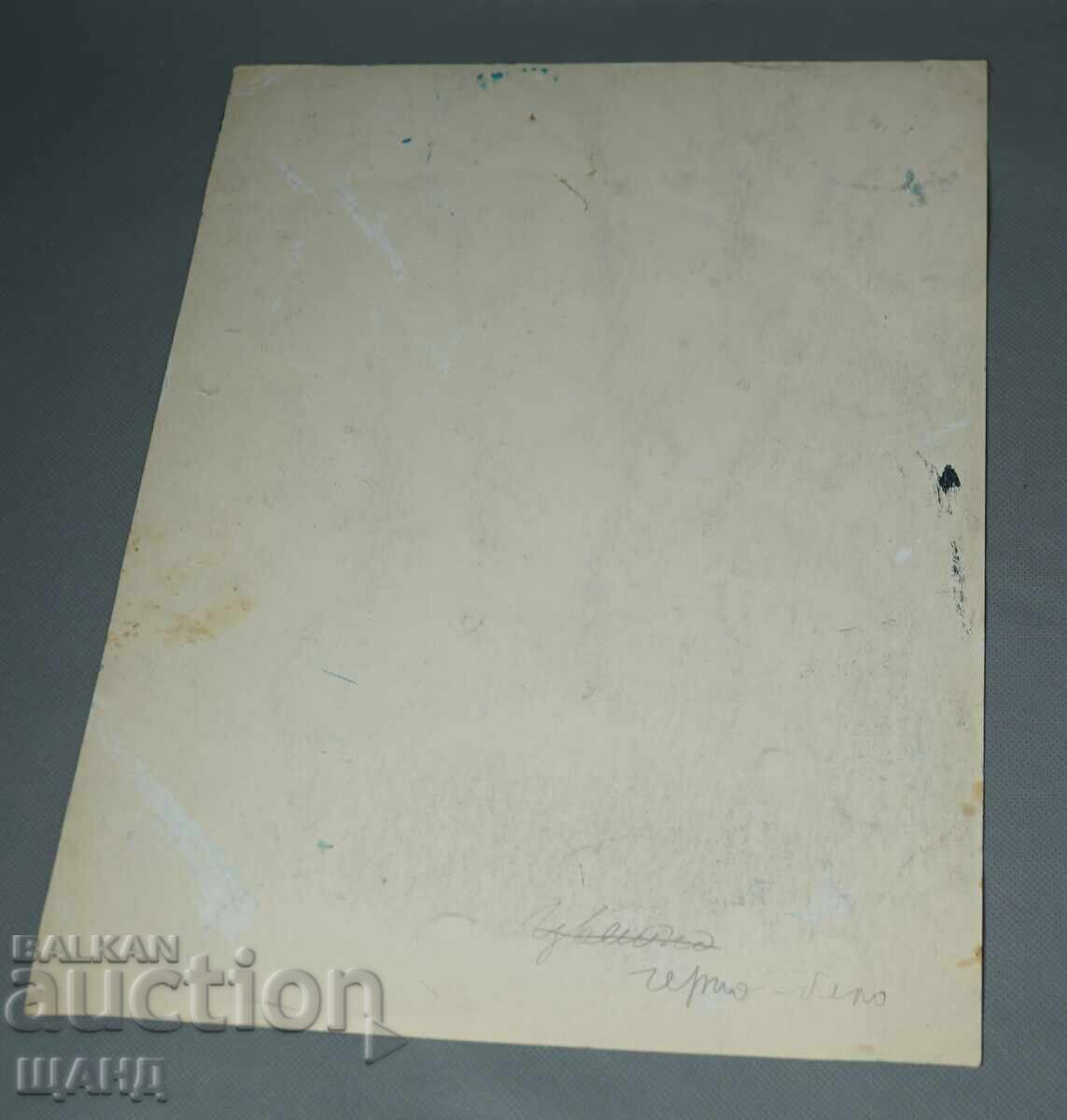 Licitație Desen vechi de maestru, proiect pictură