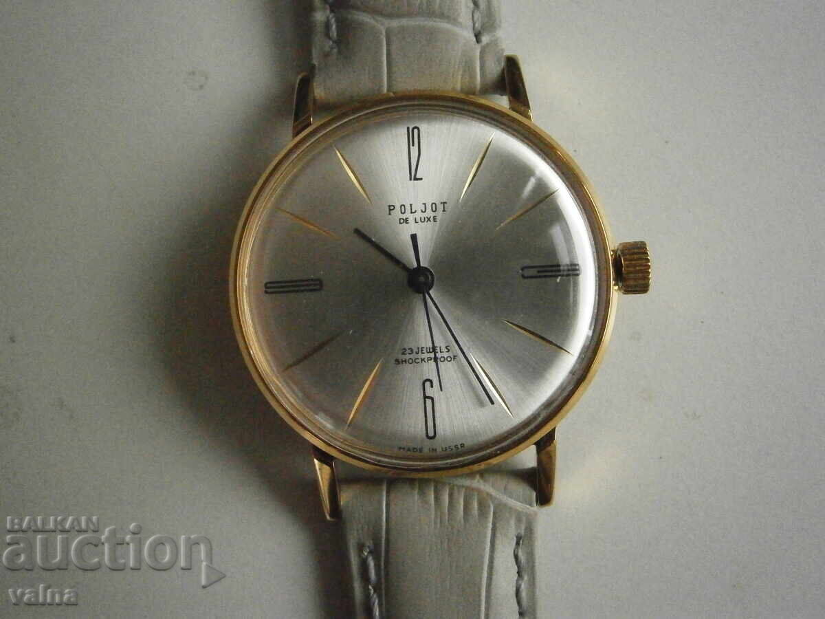 POLJOT de luxe, 23 jewels, cal. 2209, USSR! New watch! POLJOT de luxe, 23 jewels, cal. 2209, USSR! New watch!