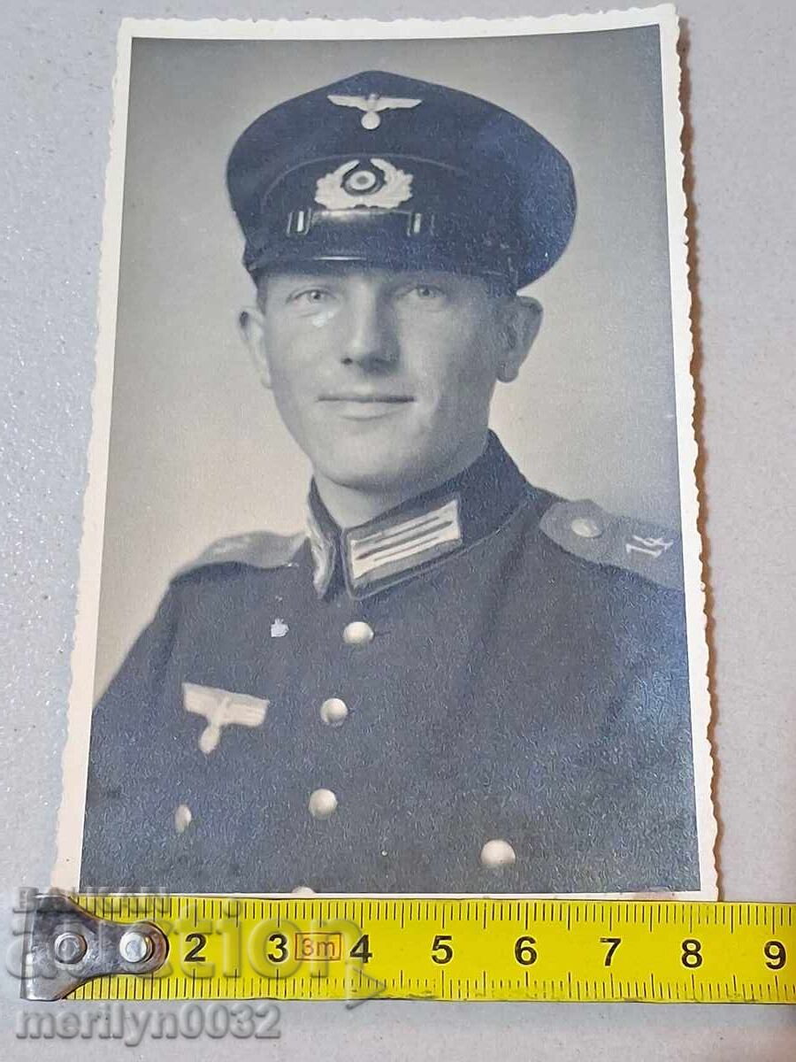 Παράδοση Φωτογραφία Γερμανού στρατιώτη WW2 Wehrmacht Τρίτο Ράιχ ΑΥΘΕΝΤΙΚΗ