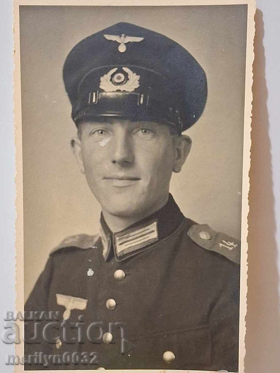 Φωτογραφία Γερμανού στρατιώτη WW2 Wehrmacht Τρίτο Ράιχ ΑΥΘΕΝΤΙΚΗ