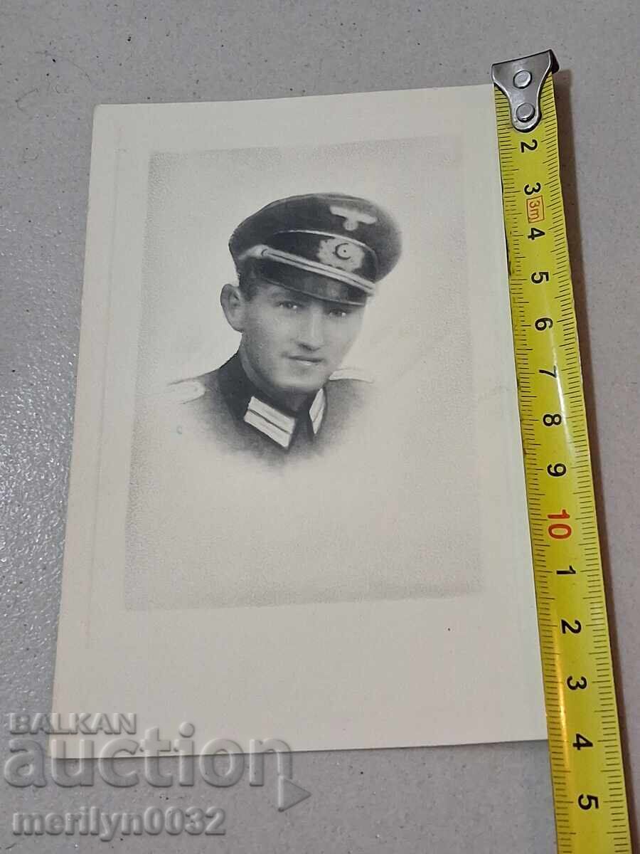 Φωτογραφία Γερμανού στρατιώτη WW2 Wehrmacht Τρίτο Ράιχ ΑΥΘΕΝΤΙΚΗ - 5