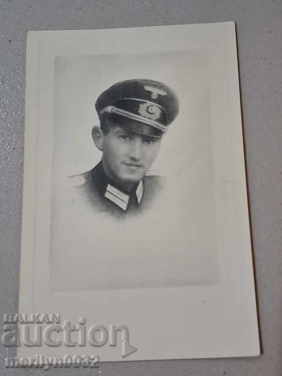 Φωτογραφία Γερμανού στρατιώτη WW2 Wehrmacht Τρίτο Ράιχ ΑΥΘΕΝΤΙΚΗ - 6