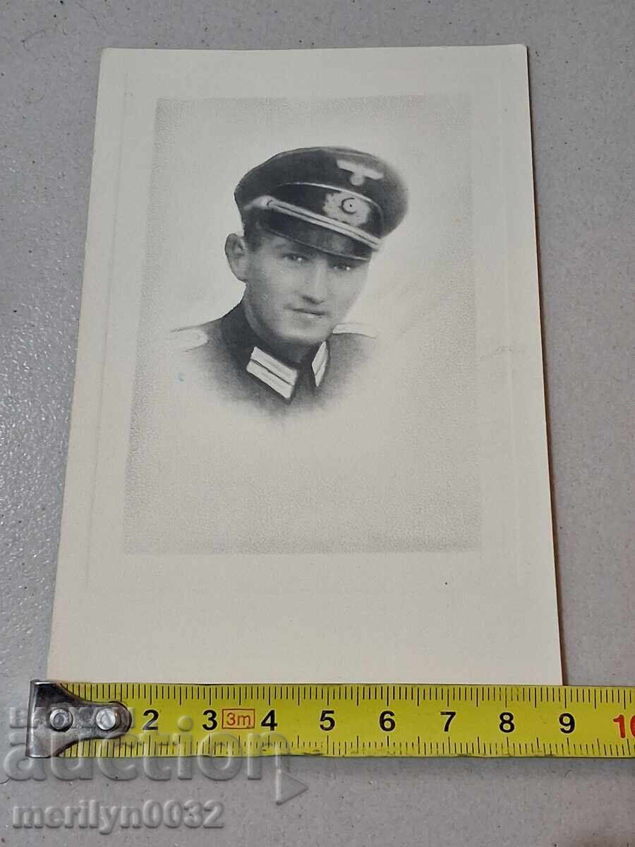 Φωτογραφία Γερμανού στρατιώτη WW2 Wehrmacht Τρίτο Ράιχ ΑΥΘΕΝΤΙΚΗ - 7