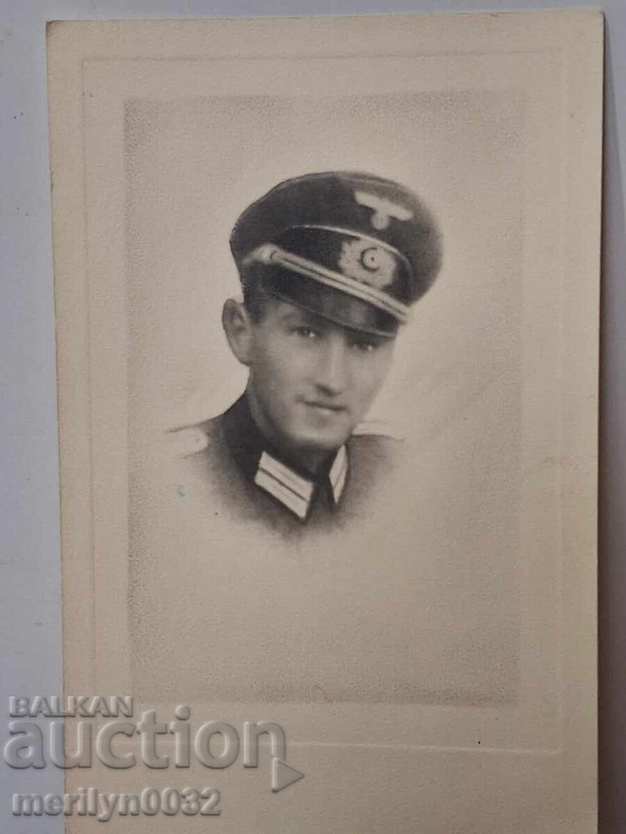 Φωτογραφία Γερμανού στρατιώτη WW2 Wehrmacht Τρίτο Ράιχ ΑΥΘΕΝΤΙΚΗ